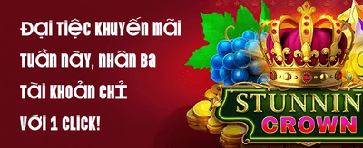 Thưởng Chào Mừng 100% Nạp Đầu promotion